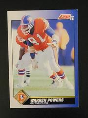 Warren Powers #46 Football Cards 1991 Score Prices