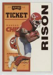 Andre Rison [Red] Football Cards 1998 Playoff Contenders Ticket Prices