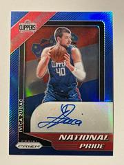 Ivica Zubac [Blue] #NPS-IVZ Basketball Cards 2020 Panini Chronicles National Pride Signatures Prices