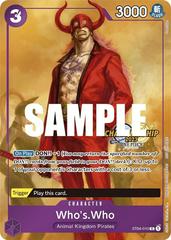 Who's.Who [Championship 2023] ST04-010 One Piece Starter Deck 4: Animal Kingdom Pirates Prices