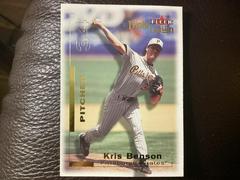 Kris Benson #130 Baseball Cards 2001 Fleer Triple Crown Prices