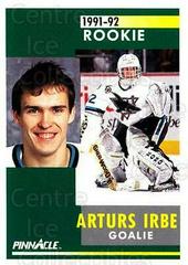Arturs Irbe #323 Hockey Cards 1991 Pinnacle Prices