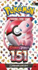 Booster Pack Pokemon Scarlet & Violet 151 Prices