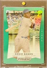Ernie Banks [Green Prizm] Baseball Cards 2012 Panini Prizm Prices