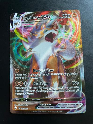 Lycanroc VMAX #92 photo