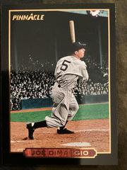 Joe DiMaggio [30 card set] #10 Baseball Cards 1993 Pinnacle Joe DiMaggio Prices