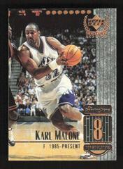 Karl Malone #8 Basketball Cards 1998 Upper Deck Century Legends Prices