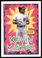 Kevin Mitchell #59 Baseball Cards 1992 Topps Kids Prices