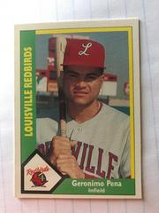 Geronimo Pena Baseball Cards 1990 CMC Louisville Redbirds Prices