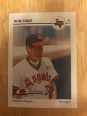 Don Long Baseball Cards 1991 Impel Line Drive Pre Rookie AA Prices