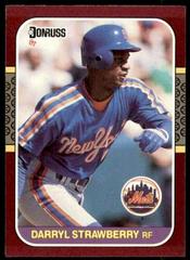 Darryl Strawberry #128 Baseball Cards 1987 Donruss Opening Day Prices