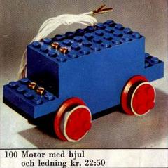 LEGO Set | 4.5V Motor with Wheels LEGO Train