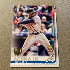 Ronald Acuna Jr. [Batting 150th Anniversary] Baseball Cards 2019 Topps Prices