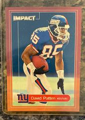 David Patten Football Cards 2000 Skybox Impact Prices