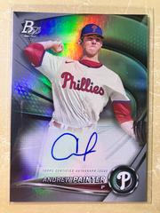 Andrew Painter [Autograph] #TOP-34 Baseball Cards 2022 Bowman Platinum Top Prospects Prices