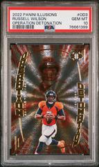 Russell Wilson #OD-3 Football Cards 2022 Panini Illusions Operation Detonation Prices
