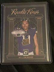 Kellen Mond [Black Pandora] Football Cards 2021 Panini Donruss Optic Rookie Kings Prices