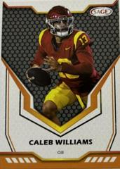 Caleb Williams #13 Football Cards 2024 Sage Prices