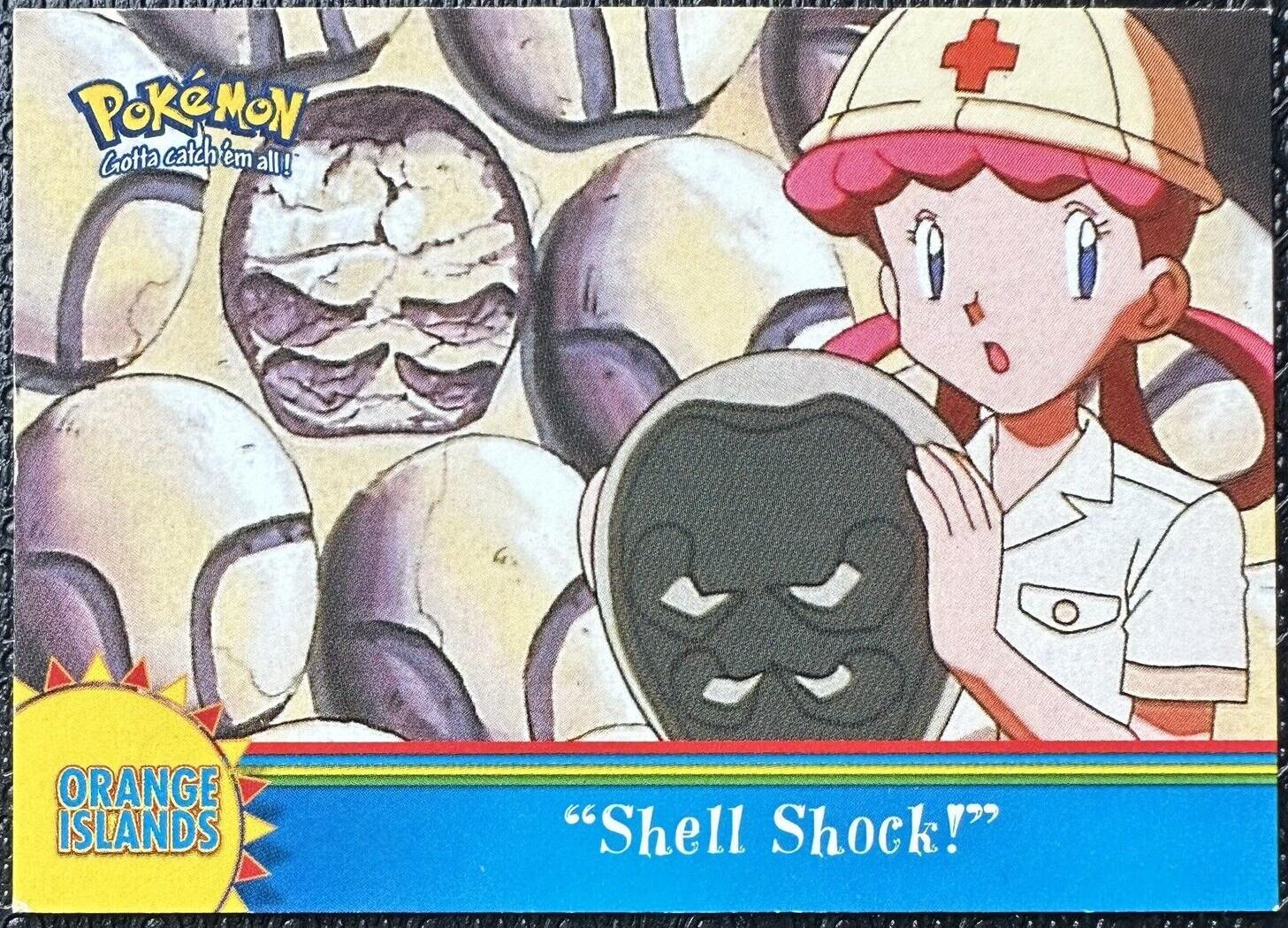 Shell Shock! #OR6 Pokemon 2000 Topps TV Episode