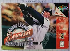 Box Front | Major League Baseball Featuring Ken Griffey Jr Nintendo 64