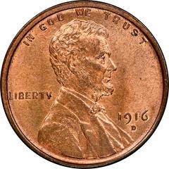 1916 D Coins Lincoln Wheat Penny Prices