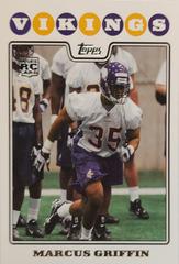 Marcus Griffin #437 Football Cards 2008 Topps Prices
