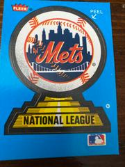 NY Mets Baseball Cards 1987 Fleer Team Stickers Prices