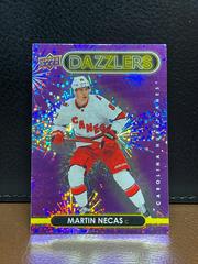 Martin Necas [Purple] #DZ-58 Hockey Cards 2021 Upper Deck Dazzlers Prices
