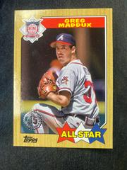 Greg Maddux #87AS-16 Baseball Cards 2022 Topps 1987 All Stars Prices