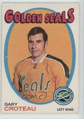 Gary Croteau #17 Hockey Cards 1971 O-Pee-Chee Prices
