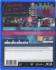 Case Back | Yurukill: The Calumniation Games [Deluxe Edition] PAL Playstation 4