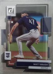 Matt Brash [Blue] #5 Baseball Cards 2022 Panini Chronicles Clearly Donruss Prices