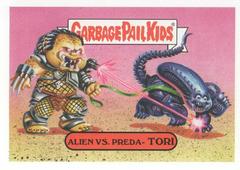 Alien Vs. Preda- TORI #1b Garbage Pail Kids Revenge of the Horror-ible Prices