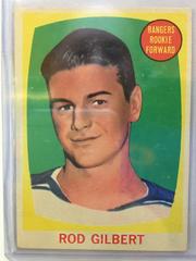 Rod Gilbert #62 Hockey Cards 1961 Topps Prices