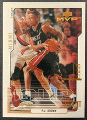 P.J. Brown Basketball Cards 2000 Upper Deck MVP Prices