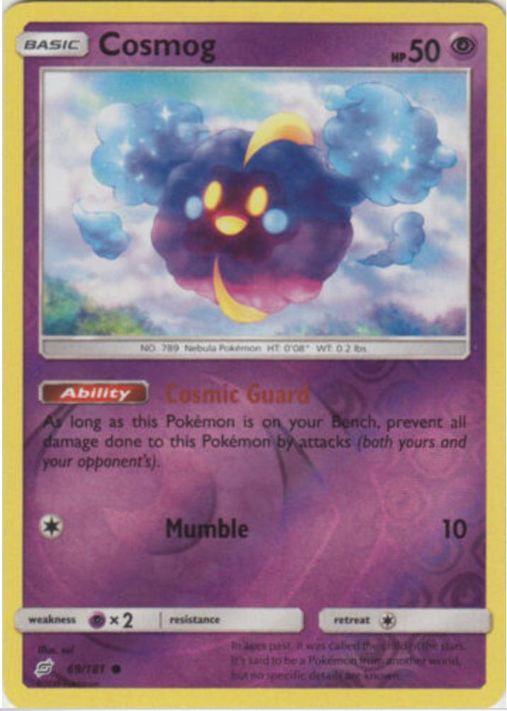 Cosmog [Reverse Holo] 69 Prices Pokemon Team Up Pokemon Cards