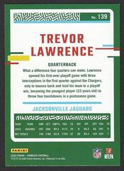 Backside | Trevor Lawrence Football Cards 2023 Panini Donruss