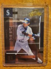 Ichiro #79 Baseball Cards 2003 Playoff Absolute Memorabilia Prices