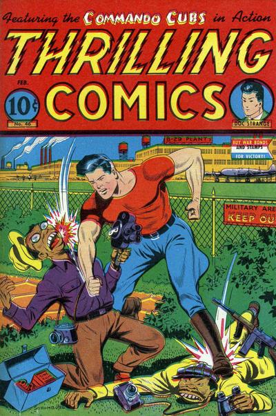 Thrilling Comics #46 (1945) Comic Books Thrilling Comics