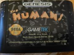 Cartridge (Front) | The Humans Sega Genesis