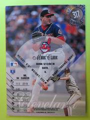 Reverse | Mark Clark Baseball Cards 1995 Donruss
