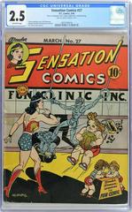 Sensation Comics #27 (1944) Comic Books Sensation Comics Prices