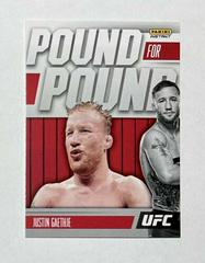 Justin Gaethje #PP12 Ufc Cards 2021 Panini Instant UFC Pound for Pound Prices