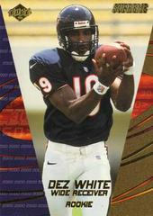 Dez White #U166 Football Cards 2000 Collector's Edge Supreme Update Prices