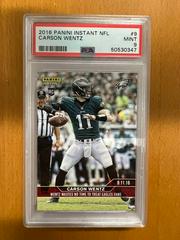 Carson Wentz Football Cards 2016 Panini Instant NFL Prices
