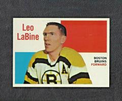 Leo Labine Hockey Cards 1960 Topps Prices