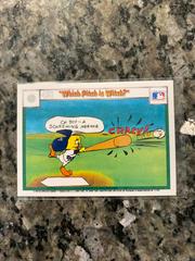 Back | Hopalong Casualty, Which Pitch Is Witch Baseball Cards 1990 Upper Deck Comic Ball