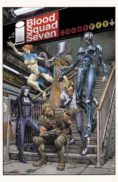 Blood Squad Seven [Weston] #1 (2024) Comic Books Blood Squad Seven