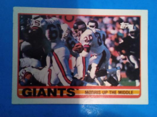 Giants Team [Morris Up the Middle] #165 photo