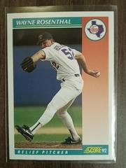 Wayne Rosenthal [No Rookie Prospect] #749 Baseball Cards 1992 Score Prices